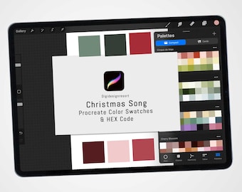 Christmas Song - Procreate Color Palette