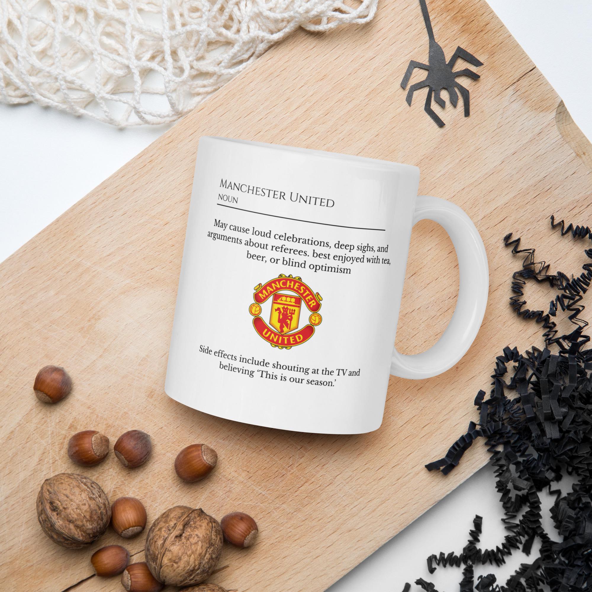 Manchester United Fc Short Beer Mug - Official Manchester United 3077 600