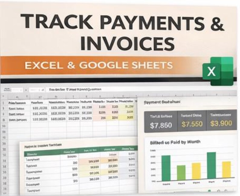 Client Payment Invoice Tracker – Excel & Google Sheets | Automated ...