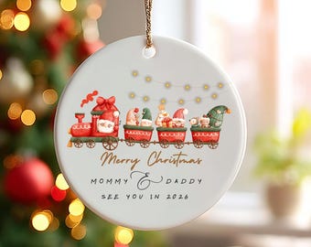 Pregnancy Announcement Ornament New Baby Ornament For New Parents See You In 2026 Announcing Pregnancy Christmas Ornament For Expecting Mom