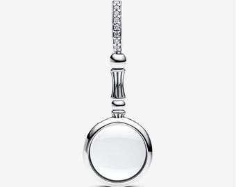 during limited edition magnifying glass Charm ALE 925 Sterling Silver