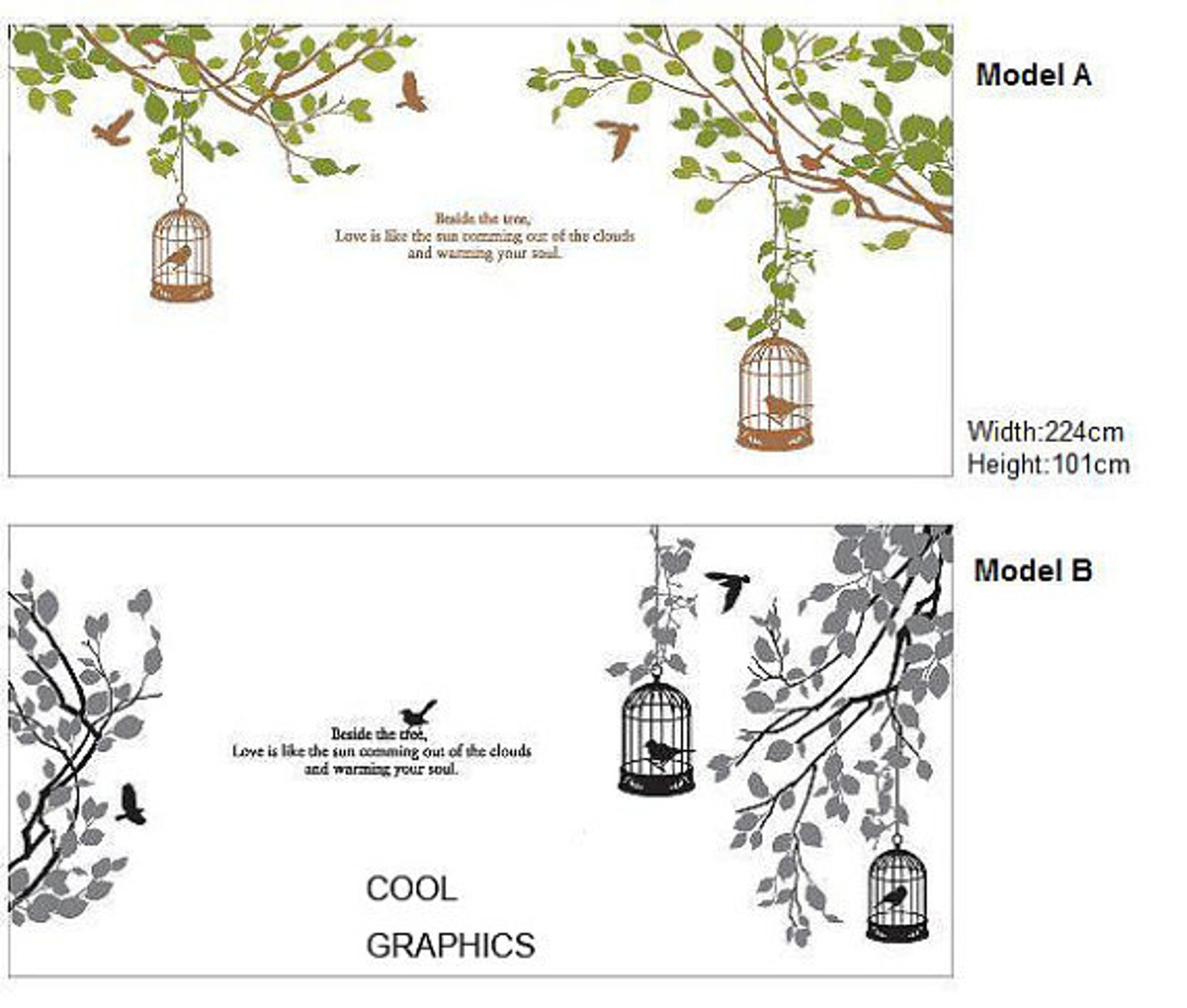 Wall Decal Branch Wall Decal Nursery Wall Decal Children Decal | Etsy