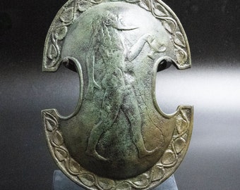 アキレスの盾のレプリカ：古代ギリシャのブロンズ彫刻、壁飾り - Etsy 日本