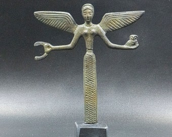 Bronze Statue of Victory, Greek Nike, Bronze Sculpture, Metal Art Sculpture, Museum Quality Art, Greek Mythology, Goddess of Triumph