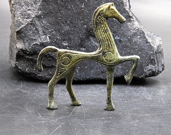ギリシャ　ブロンズ　馬　中世　真鍮　アンティーク　コレクション　レア ギリシャ ブロンズ 馬 中世 真鍮 アンティーク コレクション レア