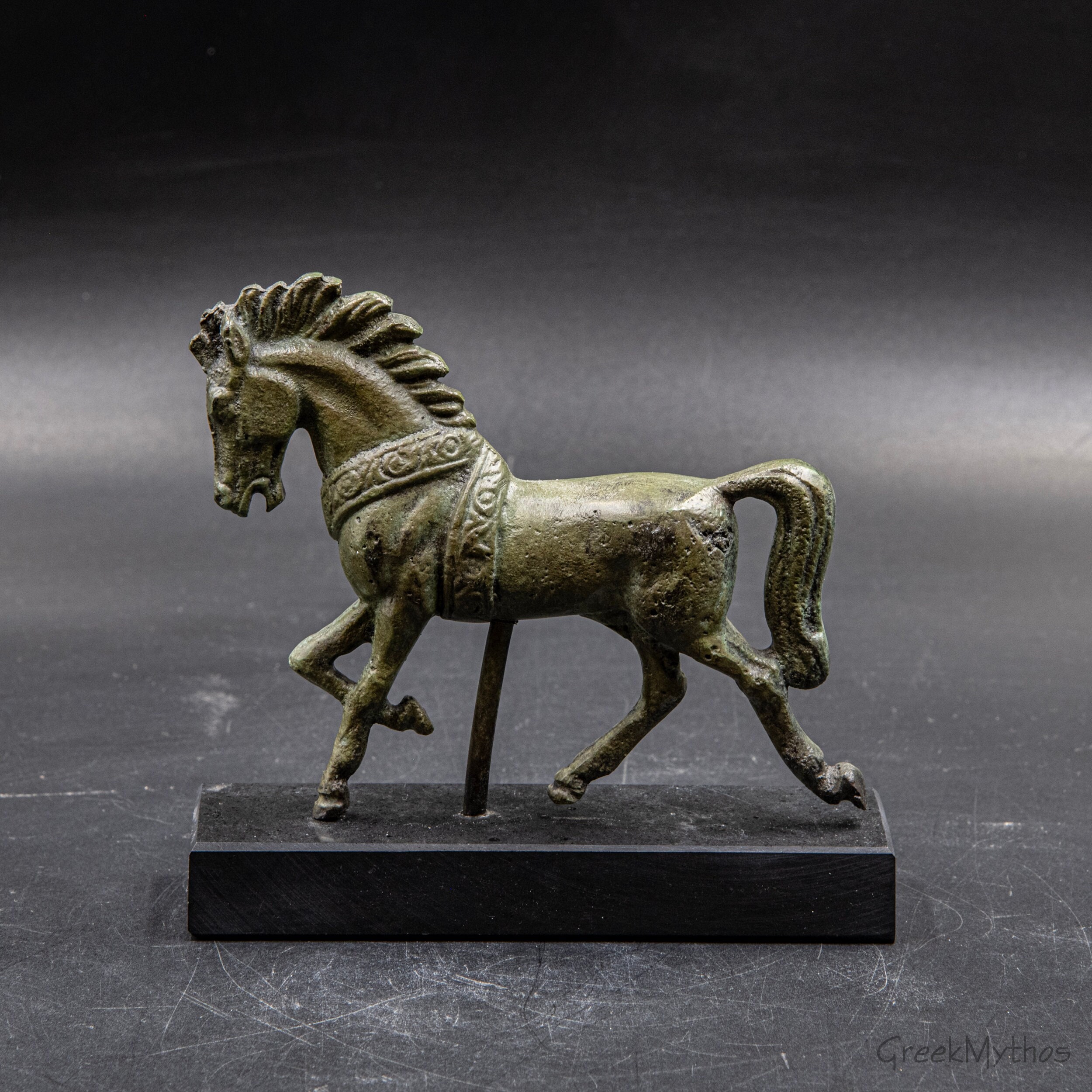 Alexander the Great Horse Statue, Bucephalus Bronze Sculpture, Ancient