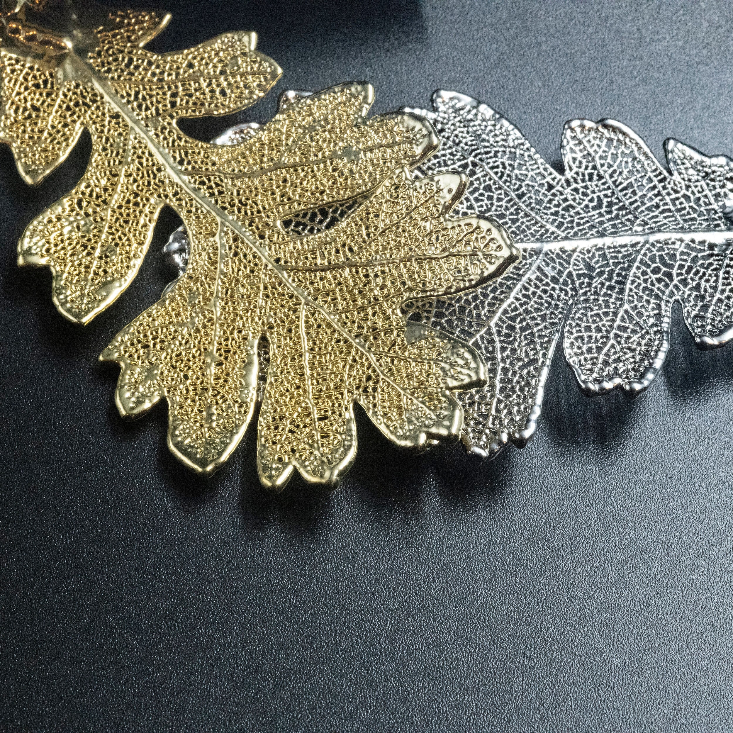 Fiddle.leaf Tree|women's Fiddle Leaf Tree Pendant Necklace - Zinc Alloy  Long Chain