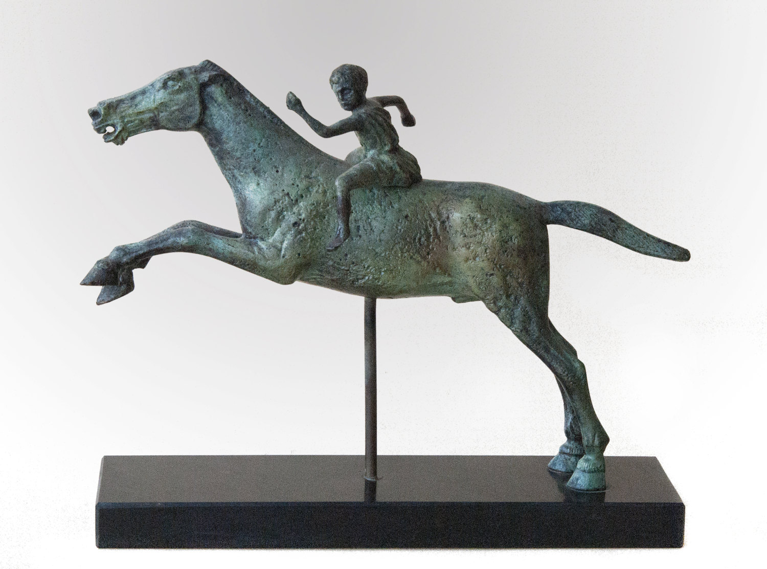 The Horse and Young Jockey Sculpture The Jockey of Artemision