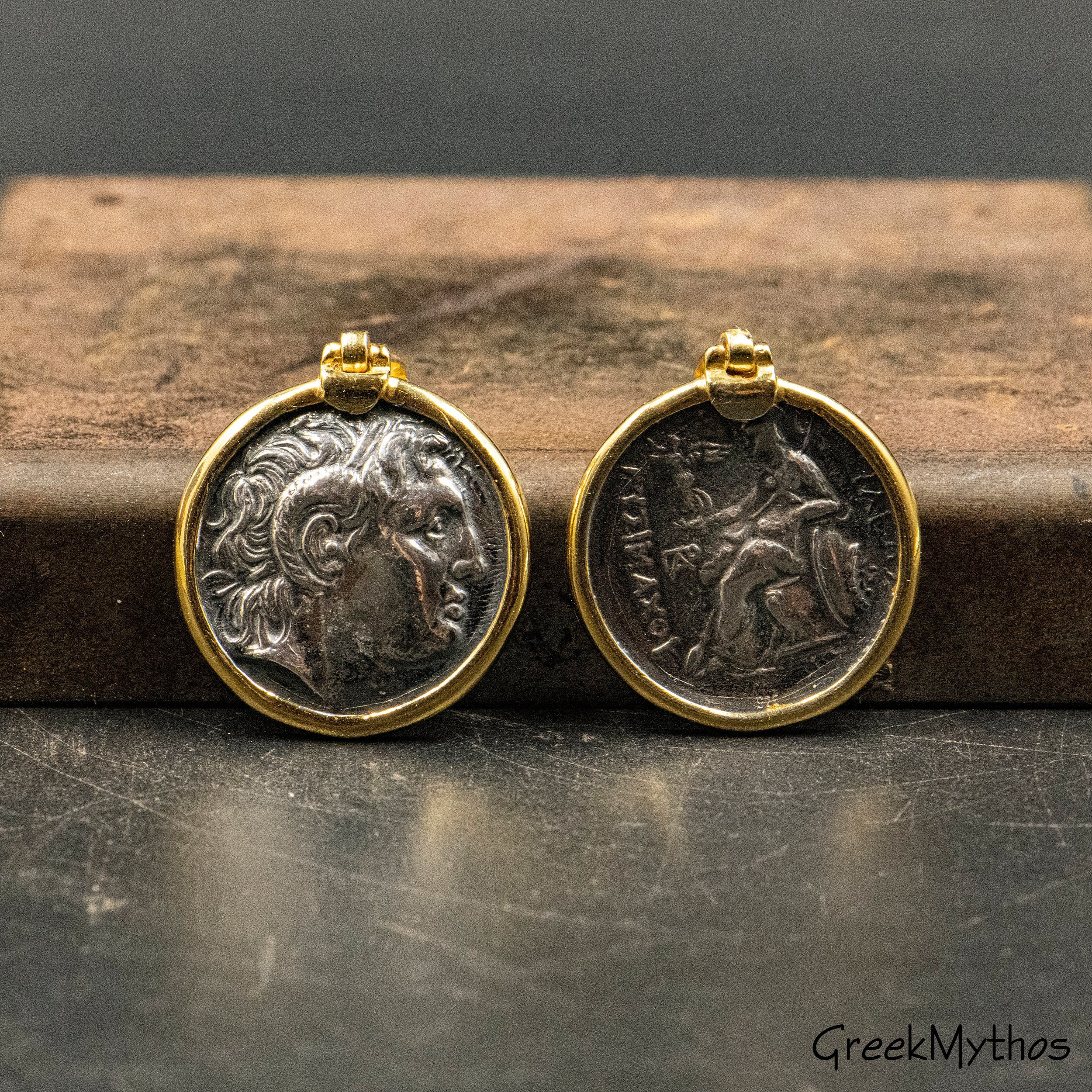 Ancient Greek Coin Replica Pendant - Etsy