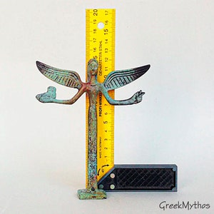 Victory Statue, Greek Goddess Nike Bronze Statue, Greek Mythology, Metal Art Sculpture, Museum Quality Art, Goddess of Triumph image 7