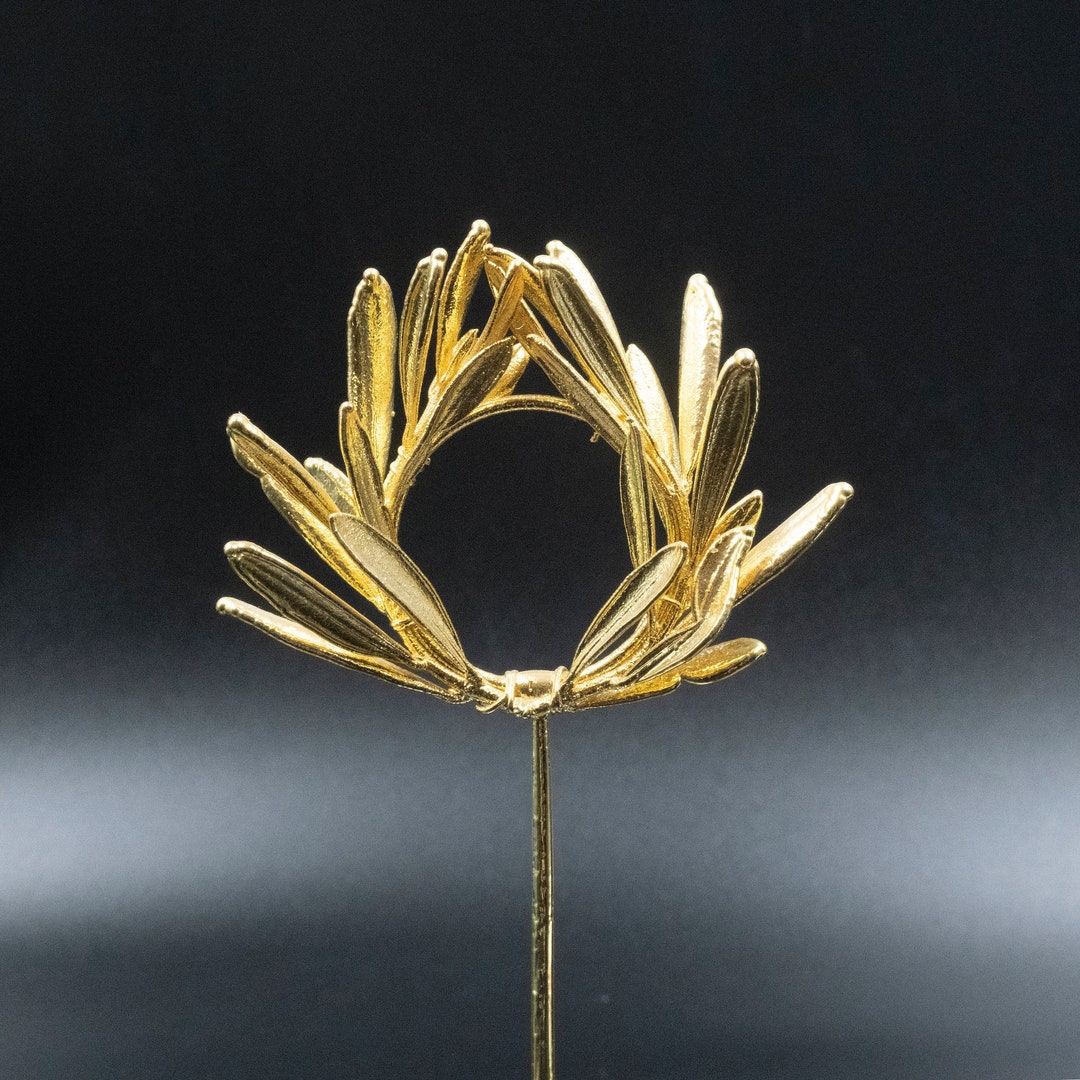 Real Olive Leaves Gold Wreath Natural Olive Tree Branch - Etsy
