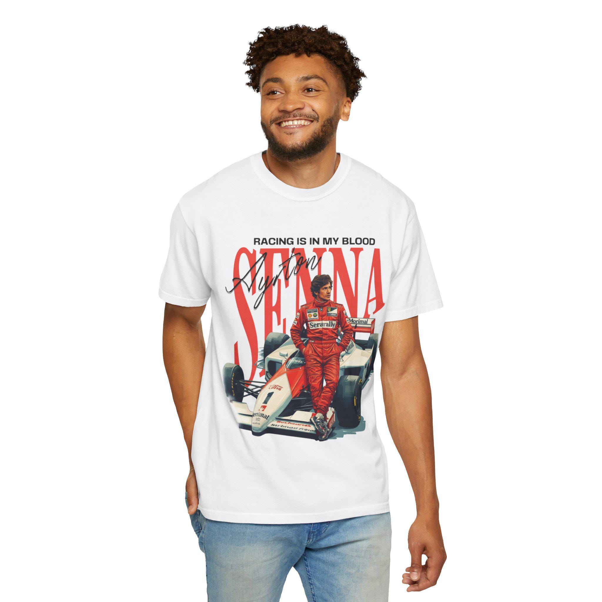 Ayrton senna t shirt - Etsy 日本