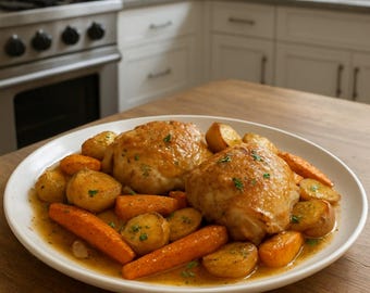 Ricetta del pollo al forno Golden Harvest