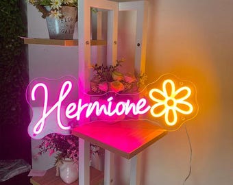 Kids Custom Name Sign, Custom Name Neon Sign, Home Decor, Bedroom Decor, Personalized Gift For Kids, Kids Room Decor, Neon Name LED Sign