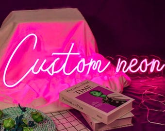 Neon Personalized Sign, Custom Neon Sign, Neon Decor Sign, Neon Wedding Sign, Wedding Backdrop Neon, LED Decor Lights,Home Decor,Custom Neon