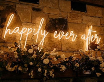 Wedding Neon Sign Custom, Couple Neon Light, Personalised Neon Sign, Bridal Shower Sign, Wall Decor, Last name sign, Reception Decor Sign