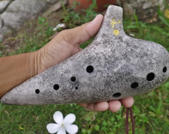 Bass C 11 holes ocarina.