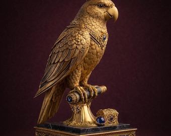 Eagle STL File for 3D Printing | Royal Bird Sculpture | Luxury Decor Model | High Detail STL | Resin Ready | Instant Download