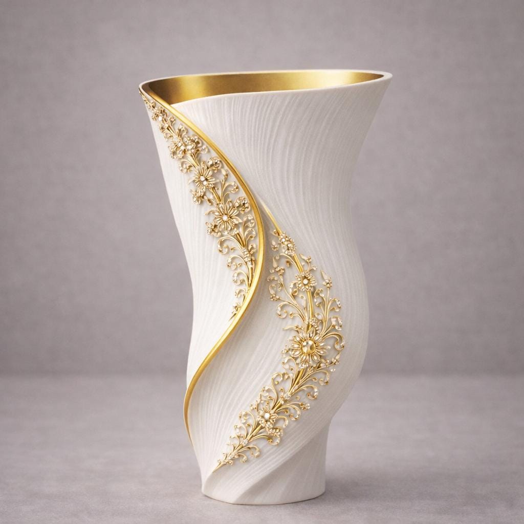 ねじれた花瓶 - Etsy 日本
