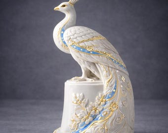 Peacock STL File for 3D Printing | Luxury Bird Sculpture | Elegant Decor Model | High Detail STL | Resin Ready | Instant Download