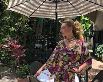 C≈2≈C - The Caftan - Exotic Star Pattern, One-of-a-kind, Handmade Caftan