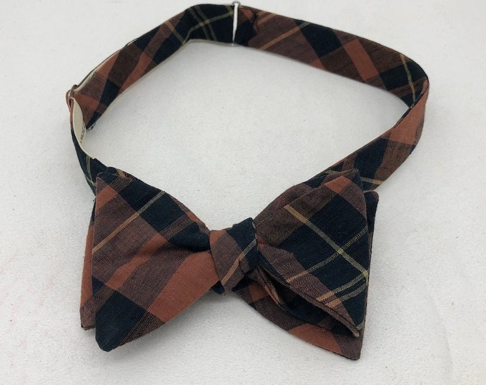 Madras Cotton Summer Bow Tie – 1990s