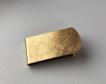 Mid Century Avedon Vermeil Money Clip – 1970s