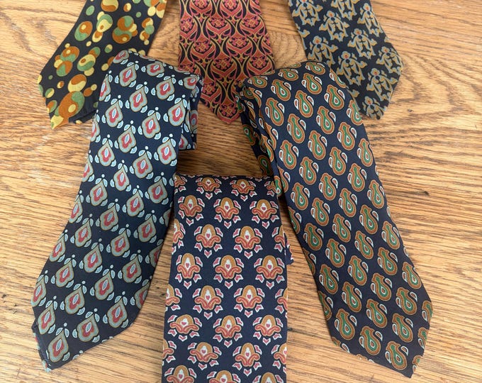Monsieur Tie Collection – Six Neckties