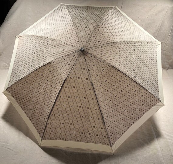 Vintage Christian Dior Parapluies Umbrella Monogra