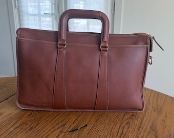 Vintage Coach #5282 Embassy Briefcase Portfolio Made In USA