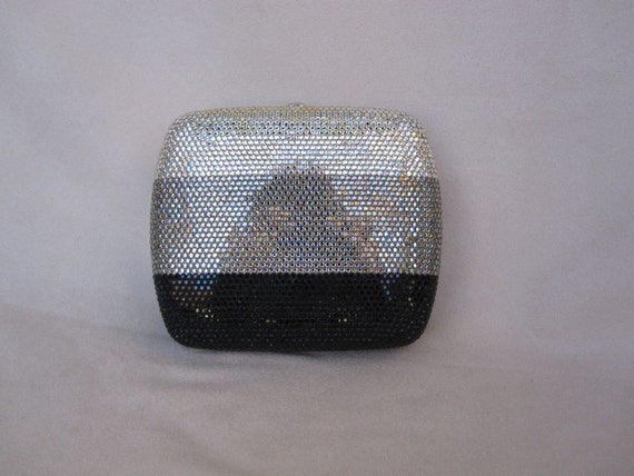 Judith Leiber Vintage 80s Minaudiere Encrusted wi… - image 2