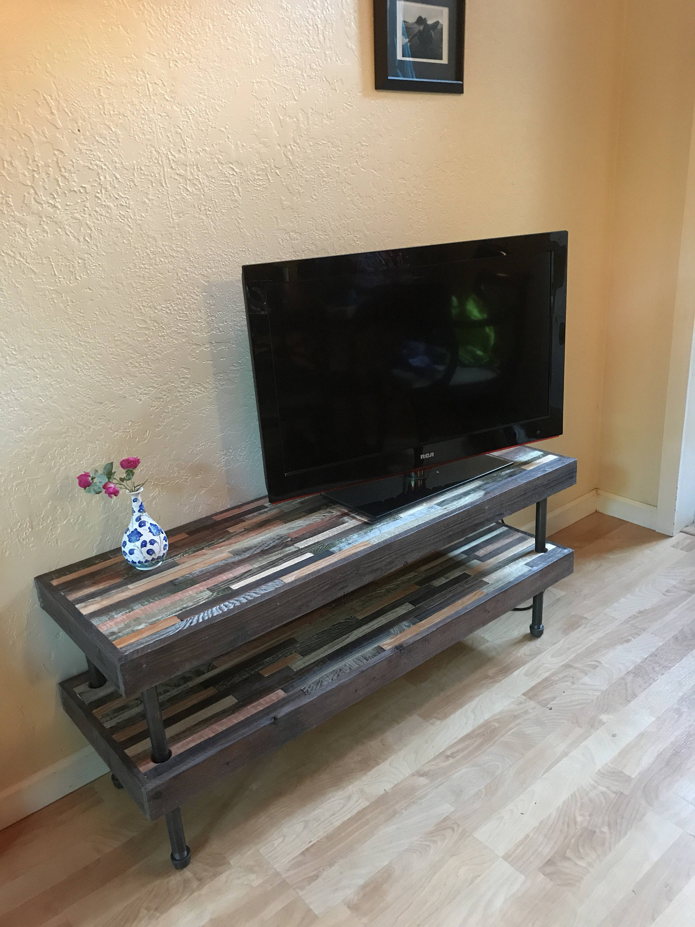 25 OFF Media Console TV Stand Vintage and Modern Etsy