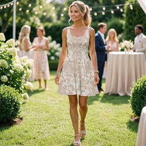 luxury skater dresses Upscale Fashion Dress For Women - Trendy Sleeveless Skater Dress