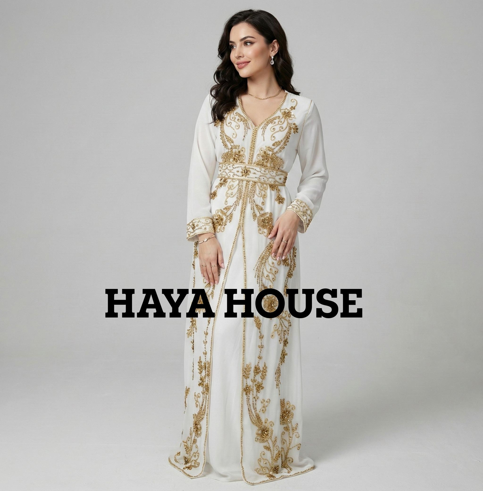 open lace back dress Arabian Djellaba Evening Party Dress main image 0