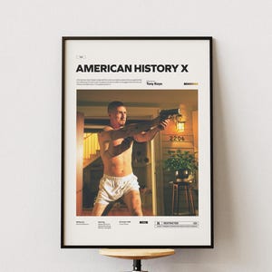 アメリカン・ヒストリーX 映画ポスター、デレク・ヴィンヤード