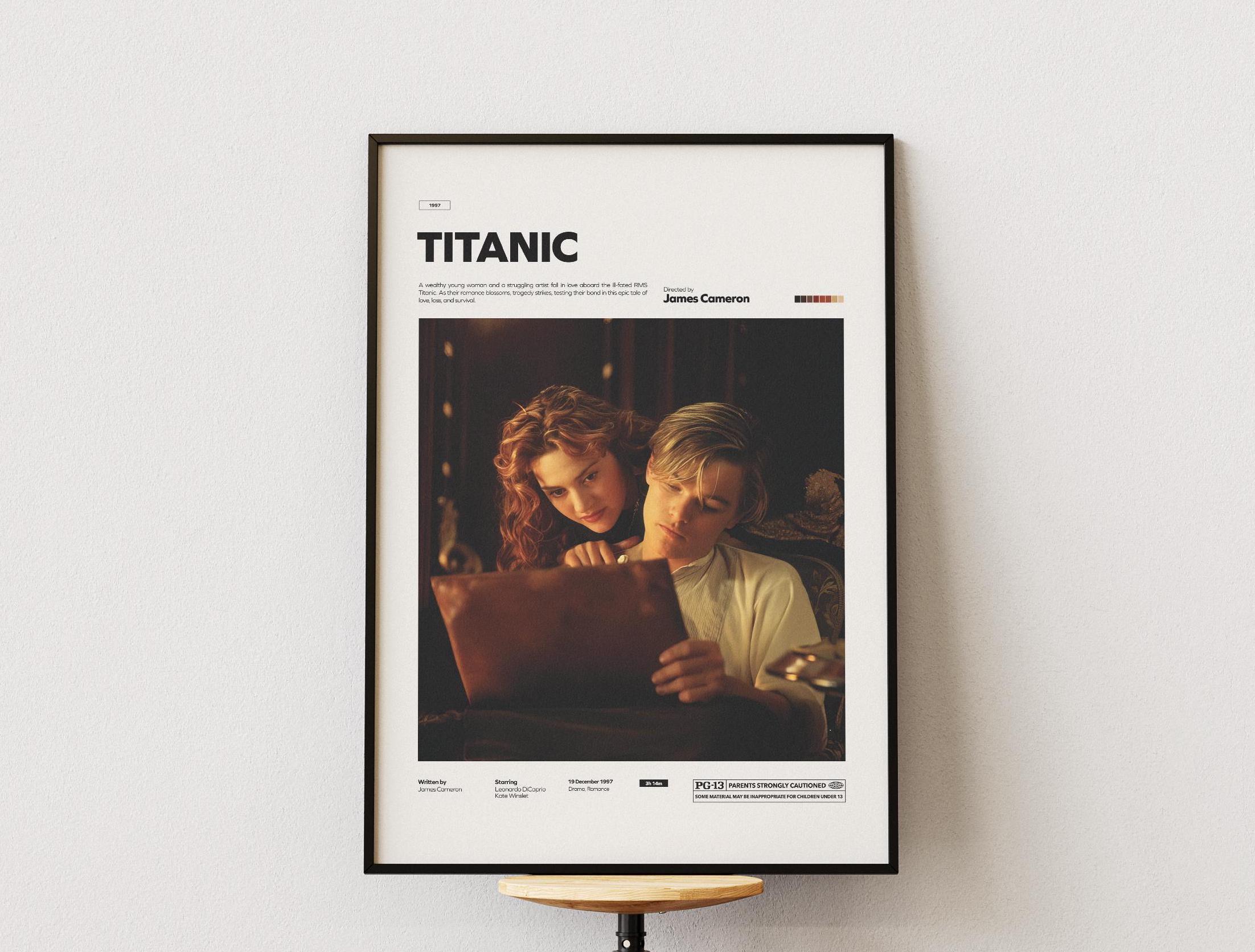 Titanic movie poster - Etsy 日本