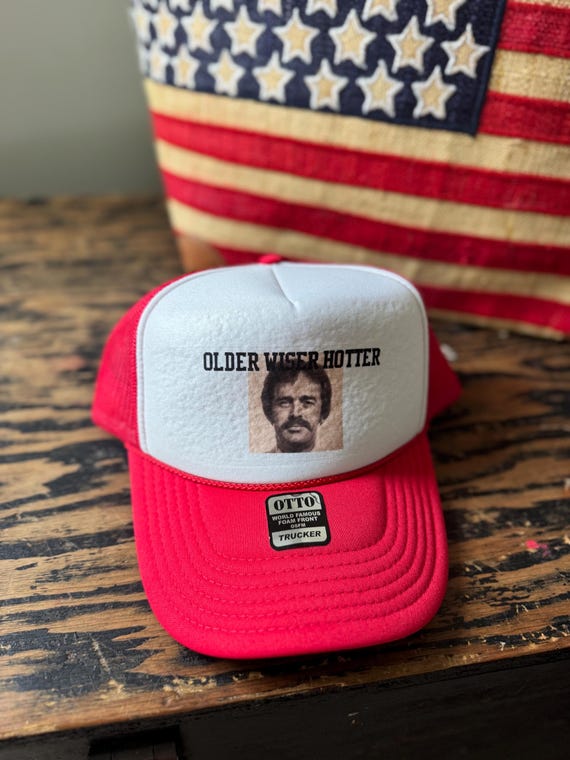 Older but wiser trucker hat