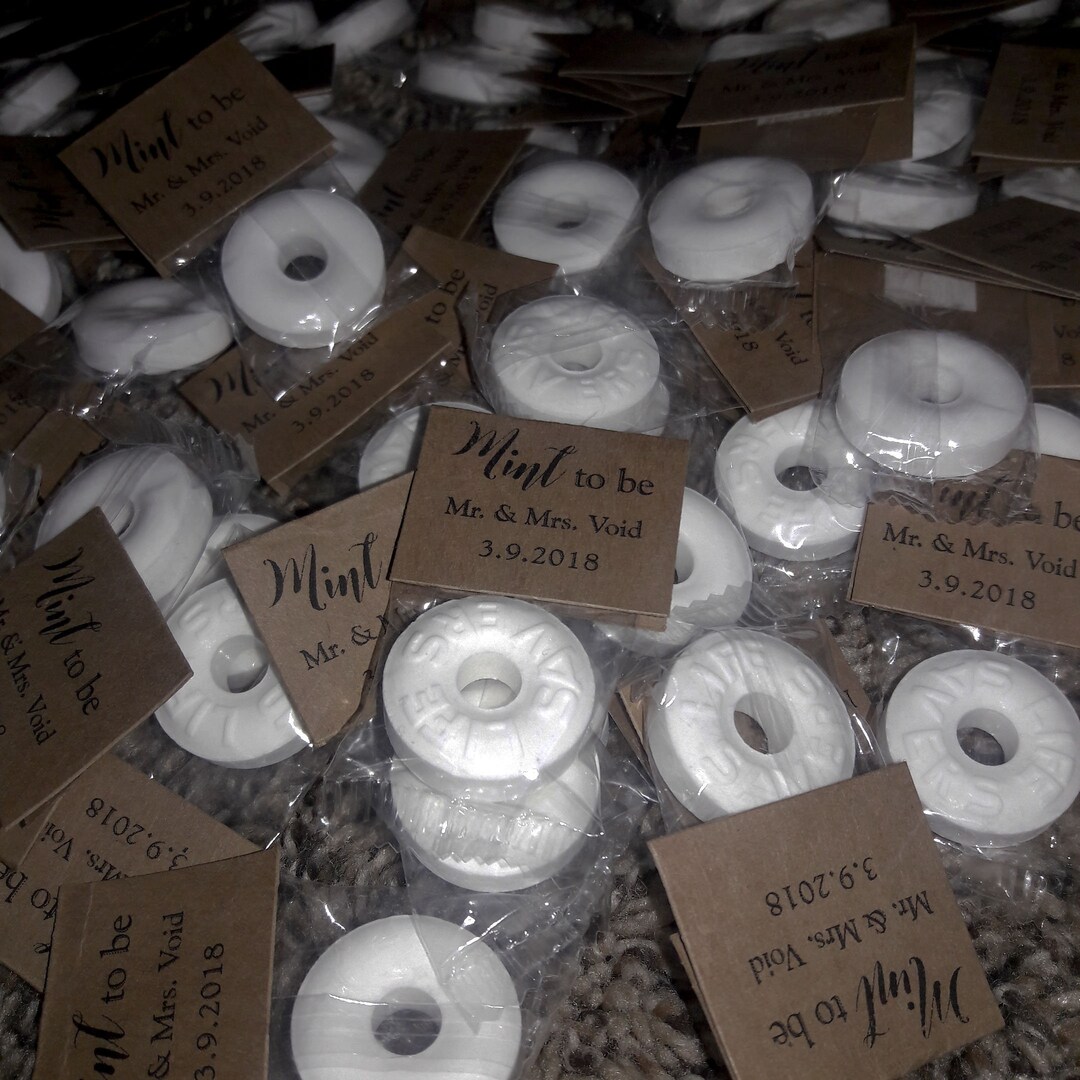 Mint to Be Wedding Favor, Personalized Wedding Favor - Etsy