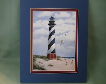 Cape Hatteras Lighthouse 8"x10" Fine Art Print