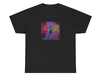 T-shirt graphique Tv Girl, marchandise Lovers Rock, chemise bordeaux