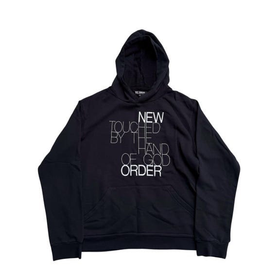raf simons AW03 パーカー Raf Simons AW03 New Order Touched by the Hand of God Hoodie - Etsy