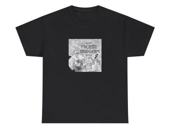 Maglietta Phoebe Bridgers, design teschio, musica indie