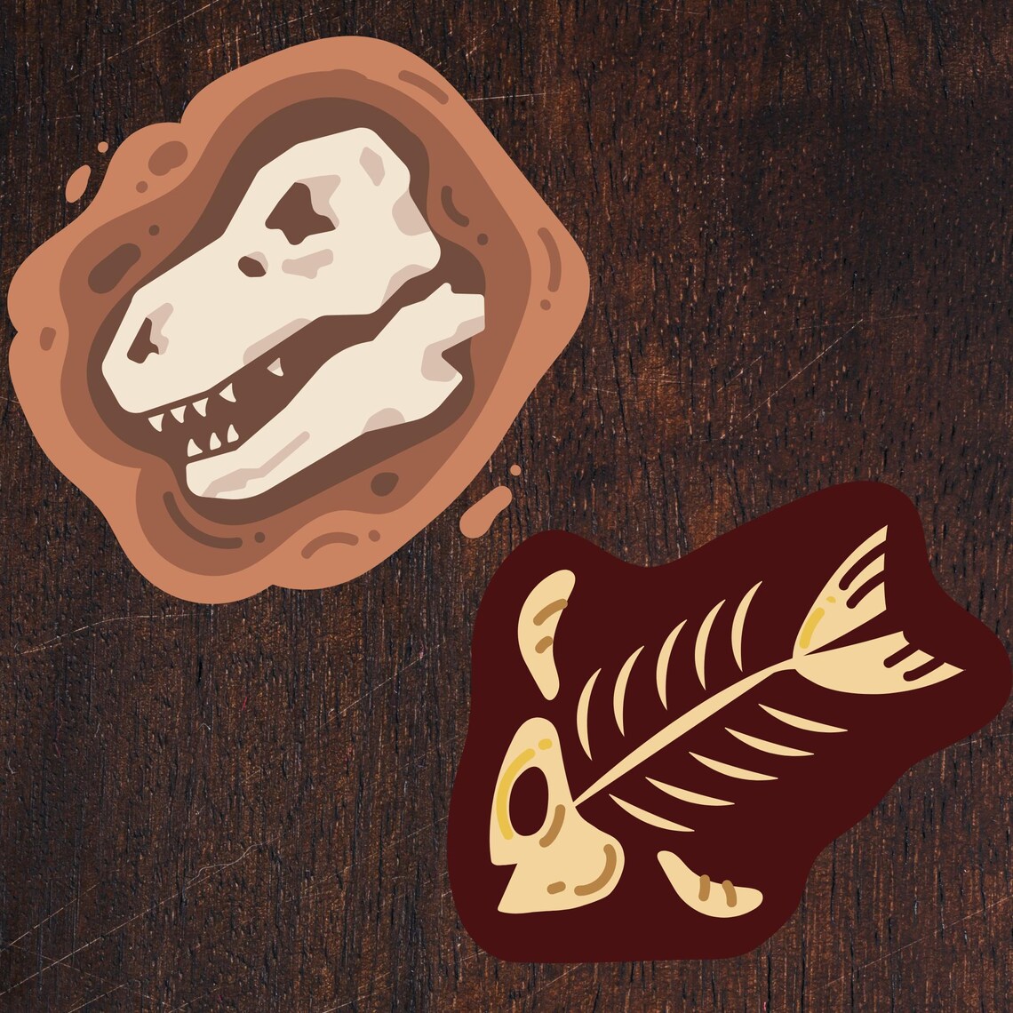 Fossils Matching Game Printable | Dinosaur Sensory Activity | Preschool ...