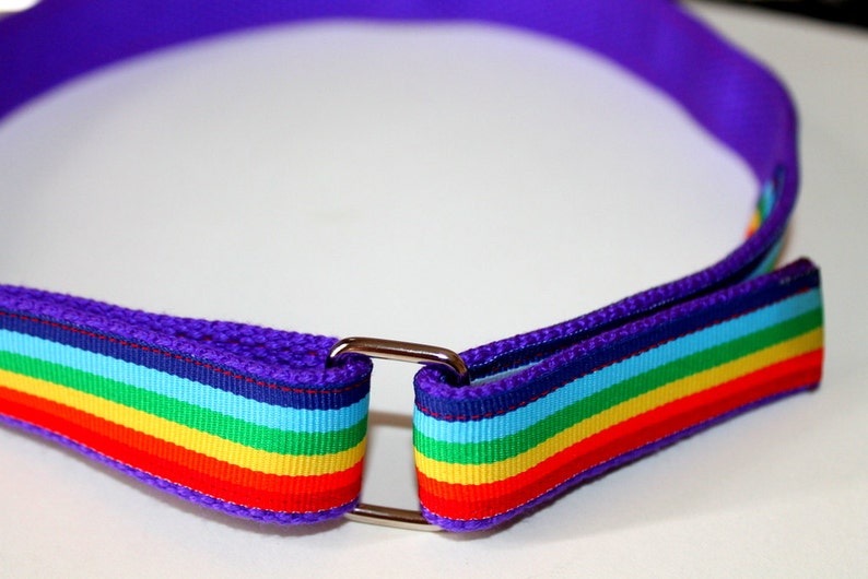 Rainbow Combo Belt Purple Rainbow Belt Kids Combo Belt Girls Etsy