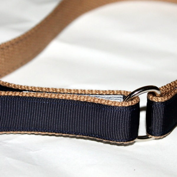 Kids Navy Belt Hook/loop with D Ring School Uniform Khaki and Navy Kids Boys Navy School Belt Girls Navy School Belt