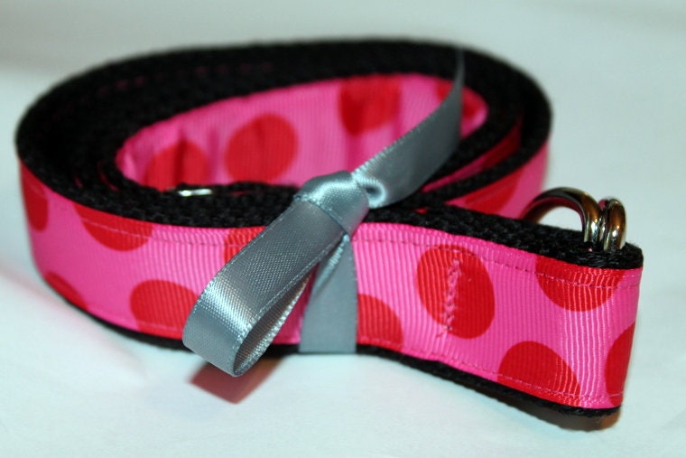 Girls Pink Belt Girls Polka Dot Belt Hot Pink Girls Belt Girls | Etsy