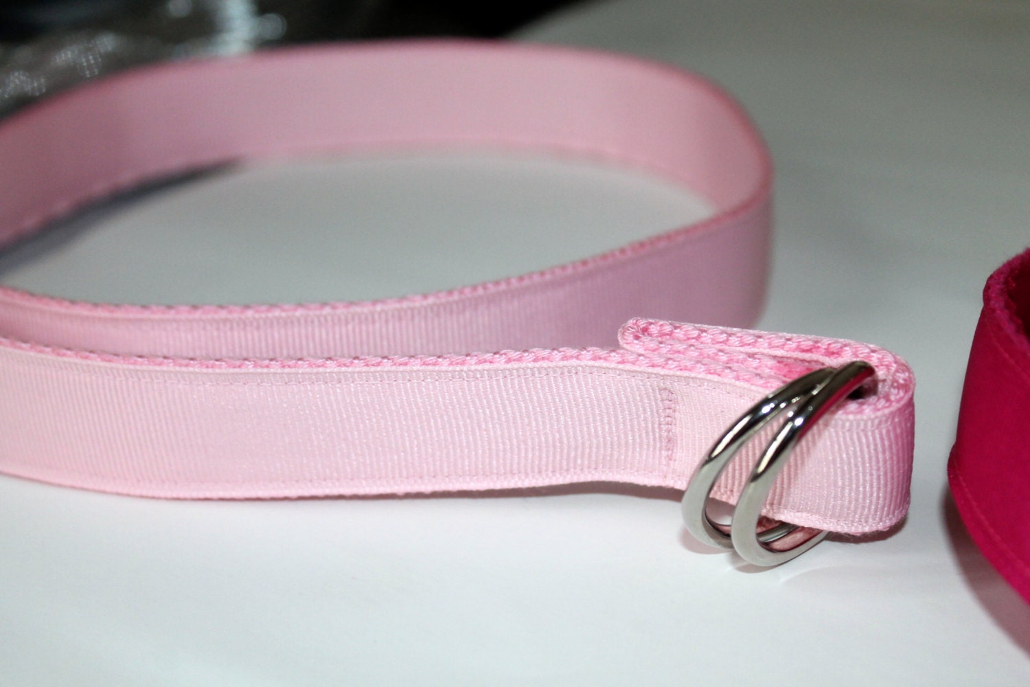 Hot Pink Belt Light Pink Belt Girls Pink Belt Pink Ribbon Belt | Etsy