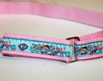 Girls Mermaid Belt Mermaid combination Girls Mermaid Belt Pink Girls BElt Toddler Belt Beach Party Mermaids