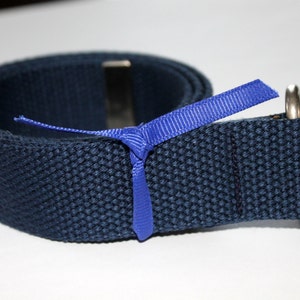 Navy D Ring Belt Navy Ladies D Ring Mens Webbing Belt Navy - Etsy