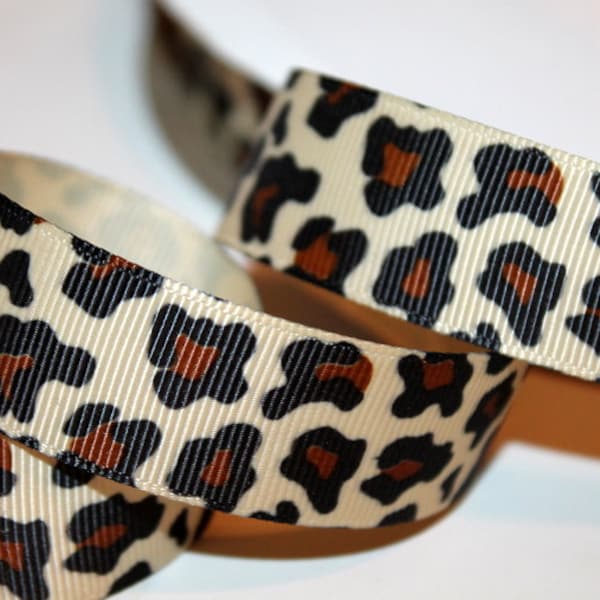 Cheetah Print Ribbon - Etsy
